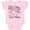 AD-Pink, variant on Inktastic I Have Small Hands, but My Papas Wrapped Around My Little Finger Boys or Girls Baby Bodysuit