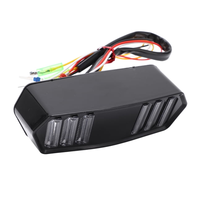 Luces Intermitentes De Freno Trasero, Luz Trasera LED De Larga Vida útil Para Motocicleta, Resistente Al Agua, Antiarañazos Para Motocicleta