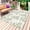 Green, variant on Sage Green Fruit Outdoor Rug 5x7 Ft - Reversible Patio Rug Outdoor Camping Rugs, Vintage Plant Nature Botanical Flower Washable Indoor Outdoor Area Rugs, Non-Slip Outdoor Carpet Runner for Deck/Porch
