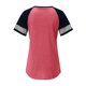 thumbnail image 5 of Camiseta informal de manga corta con cuello redondo y estampado para mujer, 5 of 5