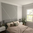 thumbnail image 6 of Ekena Millwork 94"H x 3/8"T Adjustable PVC Slat Wall Panel Kit w/ 1"W Slats, Unfinished (contains 42 Slats), 6 of 7