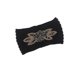 thumbnail image 2 of Knitted Headband Woolen Yarn Hair Hoops Winter Warm Hair Band Flower Pattern Headdress Minimalist Headwrap, 2 of 3
