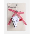 thumbnail image 2 of No Boundaries Women’s Sneaker Bag Charms, White, 2 of 3