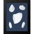 thumbnail image 2 of Vision Studio 12x14 Black Modern Framed Museum Art Print Titled - Coquillages Blancs VI, 2 of 5