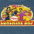 thumbnail image 3 of The Brady Bunch - The Brady Kids - Sunshine Day - Vintage Cartoon Band - Toddler And Youth Girls Fleece Dress, 3 of 5