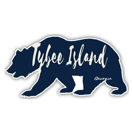 

Tybee Island Georgia Souvenir 3x1.5-Inch Fridge Magnet Bear Design