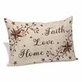 thumbnail image 2 of Brown Farmhouse Pillow Covers 24"x36", Retro Country Stars Rustic Branches Berry Soft Brushed Microfiber Breathable Throw Pillow Covers, Pillowcase with Zipper for Couch Sofa Bedroom Living Room, 2 of 9