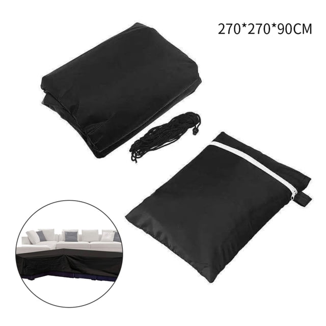 Funda protectora para sofá, impermeable, al aire libre, para silla de jardín, salón, funda protectora para muebles, 270x270x90cm Advancent HA004749-02