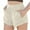 Khaki, variant on Plebaso Womens Sweat Shorts High Waist Drawstring Lounge Shorts with Pockets Summer Casual Workout Shorts
