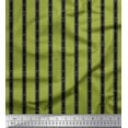 thumbnail image 1 of Soimoi Silk Fabric Stripe & Airplane Shirting Print Fabric by Yard 42 Inch Wide, 1 of 1