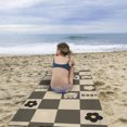 thumbnail image 4 of Fnochy Clearance Beach Towels Oversized Premium Sandproof Quick-Dry Polyester Lightweight Multipurpose for Bath Pool Yoga Travel Camping Picnic Blanket, 4 of 4