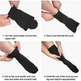 thumbnail image 4 of Chaussettes de Compression Grande Taille 20-30 Mmhg pour Hommes et Femmes Mollet Large Extra Large pour Circulation, 4 of 4