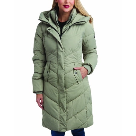 Jessica Simpson Women's Long Vestee Puffer Coat with Hood, Sizes S-XL