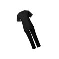 thumbnail image 1 of Unisex Nursing Work Scrub V Kit Accessories clothes Neck Protective Clothing Care Worker Black M, 1 of 8