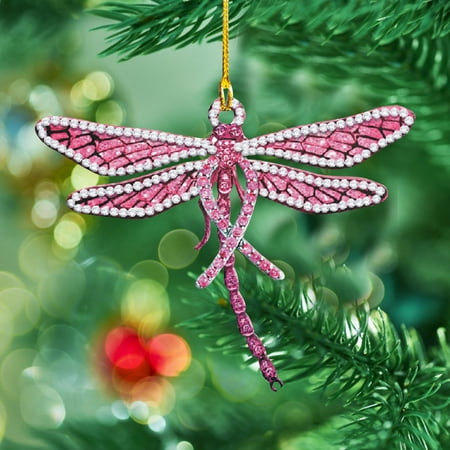 

PRINxy HangingOrnaments Clearance Lovely Christmas Pink PVC Animal Plane Printing Pendant