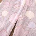 thumbnail image 5 of Mikilon Girls Fleece Pajamas, Soft Cozy Pullover Sweatshirt and Long Pants Outfit Set for Kids 2-5 Years, 5 of 9