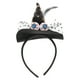 thumbnail image 1 of KAKOWELY Diadema de sombrero de bruja de Halloween con globo ocular espeluznante, aro de encaje para el cabello, diadema para disfraz de Halloween, accesorios de decoración para fiestas de cosplay, 1 of 4