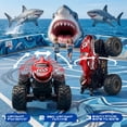 thumbnail image 5 of YCFUN Remote Control Car for Boys, RC Monster Truck Toys for Kids with 360° Stunt Spins & Music and Lights, RC Toy Gift for Boys & Girls (Red), 5 of 7