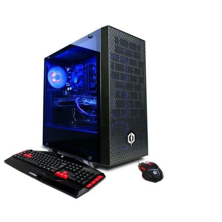 CYBERPOWERPC Xtreme GXi11000CPG Gamer  Desktop, 8th Gen Core i5, 8GB RAM, 120GB SSD + 1TB HDD