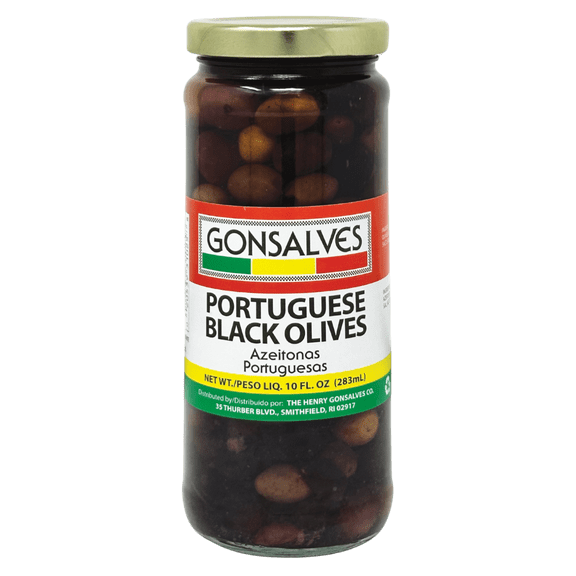 Gonsalves Portuguese Black Olives 10fl oz