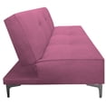 thumbnail image 3 of Sofa Cama Reclinable El Bazar Store Milo Terciopelo Rosa , Futon 3 posiciones, Sala, 3 of 5