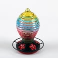 thumbnail image 4 of Colorful Bird Waterer Bird Feeder Anti-Ant Hook Stained Glass Feeder Suitable for Outdoor Hanging, 4 of 6
