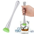 thumbnail image 3 of Machacador de barra, varilla trituradora de hielo de acero inoxidable, elegante y única, suministros para barra con tecnología innovadora, 3 of 12