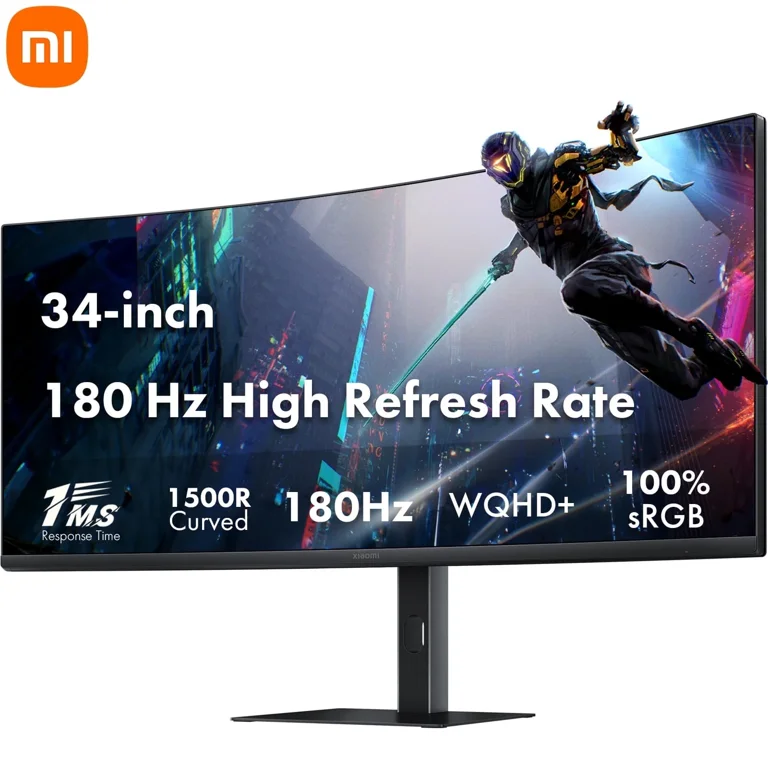 Xiaomi AY65FA-AF2402712-US 34 inch WQHD 2K G34WQi Curved Gaming Xiaomi AY65FA-AF2402712-US 34 inch WQHD 2K G34WQi Curved Gaming
