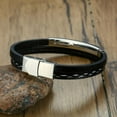 thumbnail image 4 of Bullpiano Bracelets for Men Bracelet Leather Bracelet for Men Fidget Bracelet Mens Bracelet Mens Bracelets Mens Leather Bracelet for Men Men's Bracelets for Couples Bracelets Couple Bracelets, 4 of 8