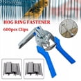 thumbnail image 2 of Plier Tool M Clips for Staple Mesh Cage Wire Fence Clamping Ideal for DIY and Construction Projects in UK, 2 of 7