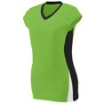 thumbnail image 1 of JERSEY HIT DE MUJER 2XL LIMA/NEGRO/BLANCO Augusta 1310, 1 of 1