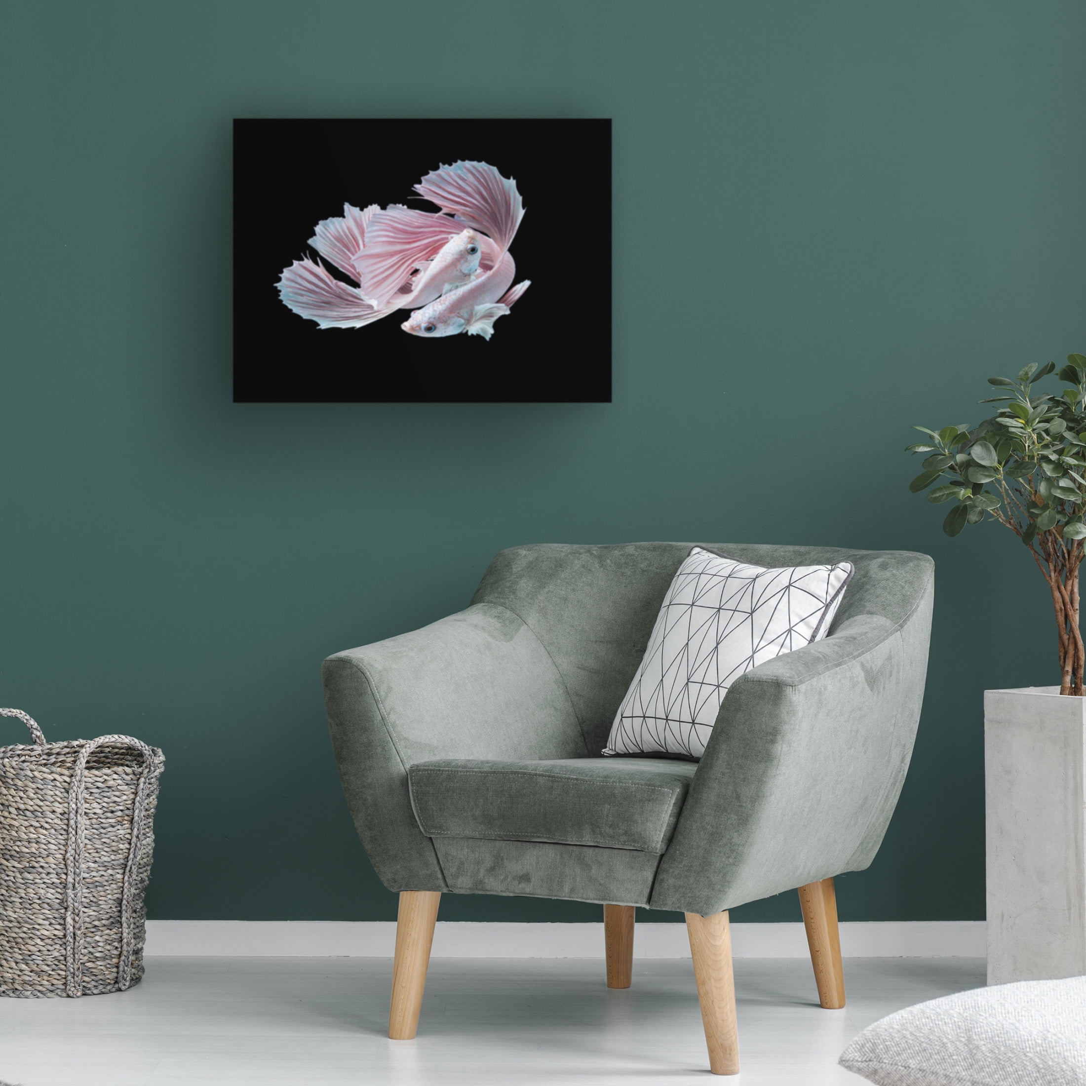 Canvas Wall Art - Andi Halil 'The Love' Wall Art for Living Room, Bedroom, or Office D?cor by Trademark Fine Art - 24 x 18 Inches