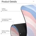 thumbnail image 4 of Yayeee Faucet Mat for Kitchen Sink 14.7" Diatomite Long Splash Guard Pad, Abstract Blue, 4 of 7