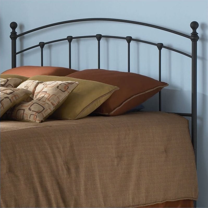 Metal Classic Headboard Full Queen Size Black Vintage Bed Frame Traditional 