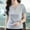 Gray, variant on FAHXNVB Womens Summer Tops Short Sleeve Basic Casual V Neck T Shirts Loose Fit Trendy Fashion Lightweight Shirts 2025