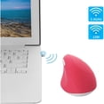 thumbnail image 3 of PloutoRich Wireless Vertical Mouse, 2.4GHz Optical Wireless Mouse, Ergonomic Silent Computer Mouse with 3 Adjustable DPI for Laptop PC Computer Desktop, Pink, 3 of 10