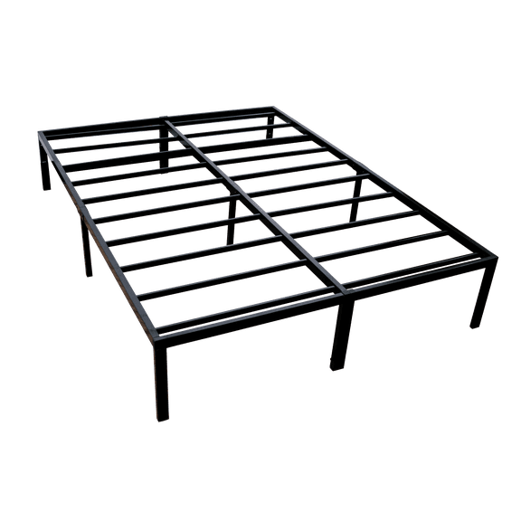 Nmkwnr Metal Platform Bed Frame for Living Room, Bedroom, Black