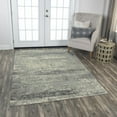 thumbnail image 7 of Alora Decor Radiant 8' x 10' Abstract Gray/Ivory Hybrid Area Rug, 7 of 7