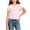 Pink, variant on Girls Short Sleeve T-shirts Solid Color Round Neck Summer Basic Tees Casual Kids Tops for 1-15 Years