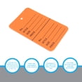 thumbnail image 4 of SSWBasics Unstrung Orange Perforated Clothing Tags  Tags for Clothes  Price Tag  1¾” W x 2⅞”H  Pack of 1000 - Ideal for Retail and Inventory Management, 4 of 7