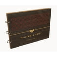 thumbnail image 7 of Darling Souvenir Personalized Engraved Laser Cut Wedding Guest Book Wooden Cover Sign-in Book Registry Guestbook Scrapbook-WM, 7 of 7