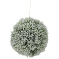 thumbnail image 2 of Northlight Frosted Pine Christmas Ball Ornament - 6" - Green, 2 of 5