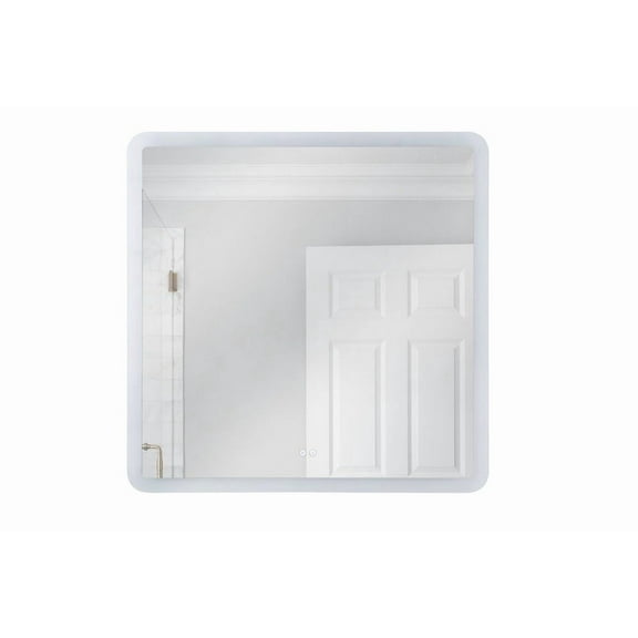 Craftmade Lighting - Chassis - 50W 1 LED Square Mirror-36 Inches Tall and 36