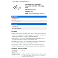 thumbnail image 2 of Door Hinge Pin & Bushing Kit - Compatible with 1985 - 1989 Dodge Aries 1986 1987 1988, 2 of 2