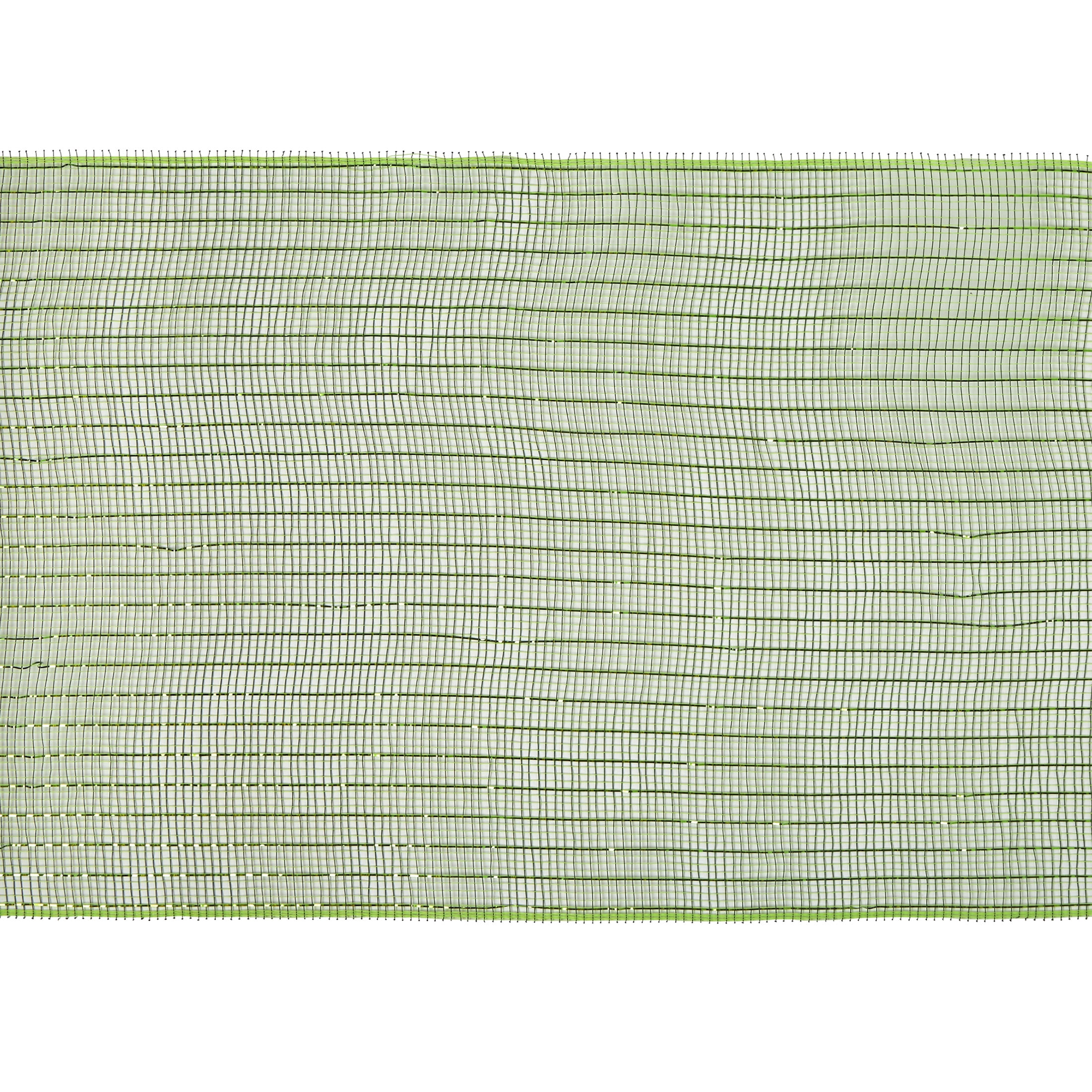 SIMPLICITY MESH GREEN 10IN 10Y, PREFECT FOR WREATHS AND DECORATING