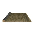 thumbnail image 2 of Ahgly Company Indoor Square Abstract Brown Modern Area Rugs, 3' Square, 2 of 4