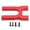 Red, variant on YAHHU RC Diff Mount Fixed Holder Seat Aluminum Alloy Replacement Part for Arrma 1/8 Kraton 1/7 Limitless Remote Control Vehicle 0.7 oz / 19 g Lightweight Upgrade Accessories, Red[cite: 1]