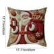 thumbnail image 3 of Seyotauo Red Christmas Pillow Covers 18x18 Farmhouse Christmas Decorations Snowman Wreath Santa Claus Tree Merry Christmas Holly Jolly Winter Holiday Decor Throw Cushion Case for Home Couch, 3 of 6