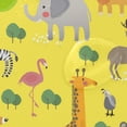 thumbnail image 4 of FREEAMG Shower Curtains Cute Wildlife Animals Curtain, Waterproof Fabric Decor Shower Curtains for Bathroom Set with 12 Hooks, 66” x 72”, 4 of 6