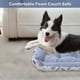 thumbnail image 5 of Cama Rectangular para Mascotas | Cojín de Felpa Extra Grueso para Gatos y Perros | Colchoneta Suave y Cálida | Uso En Interiores y Exteriores | Lavable a Máquina | Amplio y Cómodo | Multicolor 40 X 3, 5 of 6